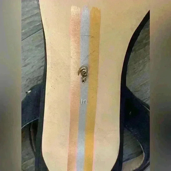 Sam Edelman Jade Ankle Strap Sandal in Black Women's Size 10 - Picture 4 of 9